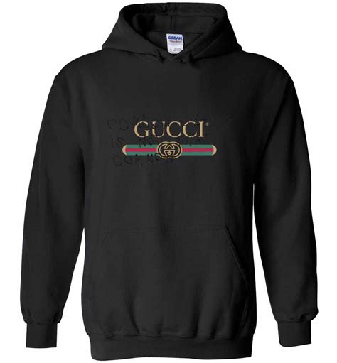 common sense hoodie gucci|gucci jersey hoodie.